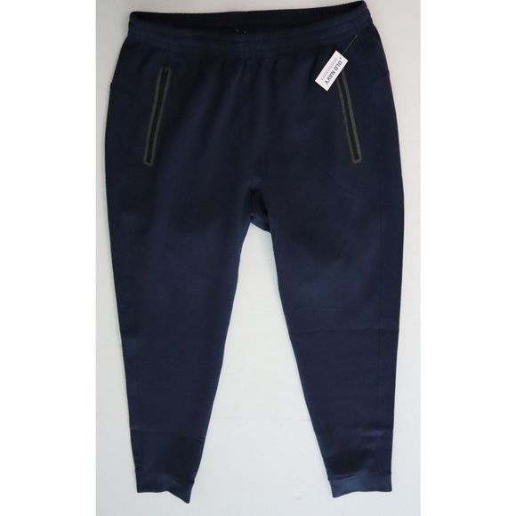 Old Navy 339709 Men's Sz L Navy Blue Dynamic Fleece Athletic Jogger Pants - Picture 1 of 9